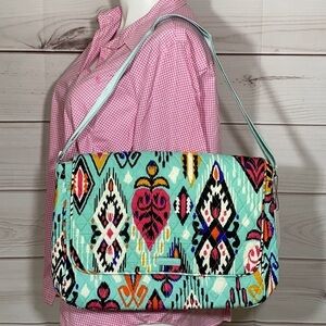 NWT Vera Bradley Essential Messenger Bag Pueblo